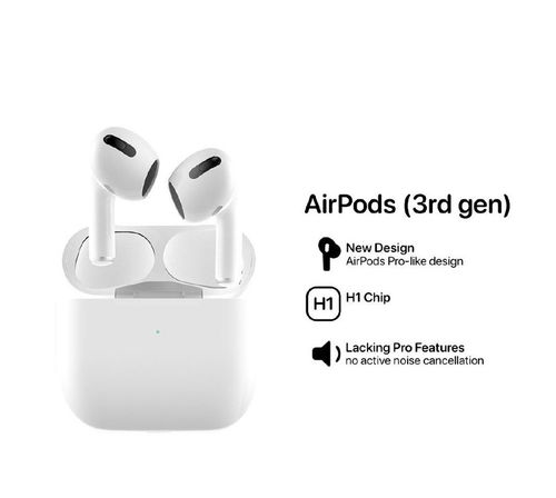 airpods 3真機圖被曝光 是否支持降噪
